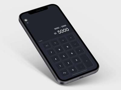 Daily UI Challenge (Calculator Design) branding design graphic design ui user experince user interface ux vector