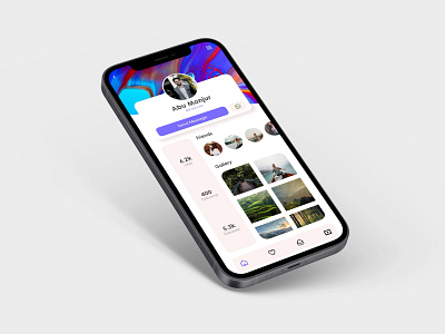 Daily UI Challenge ( User Profile Design)