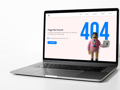 404 Page Not Found ( Daily UI Challenge)