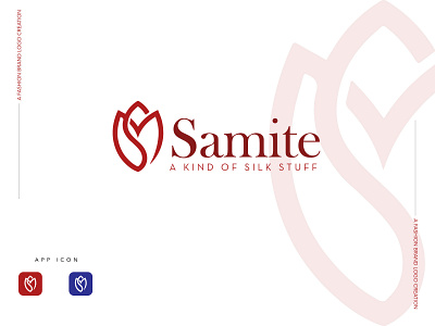 Samite Fashion Brand Logo Design branding fashion graphic design logo design vector