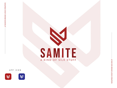 Samite Fashion Branding Logo Design branding design fashion graphic design logo design vector