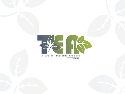 Tea Logo Design For Client branding design graphic design logo logo design tea logo design vector