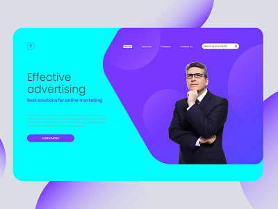 Landing Page | Digital Marketing Website Design digital marketing page ui design landing page uiux design user interface design webdesign