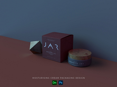 JAR 3d Moisturizing Cream Packaging Design || 2022