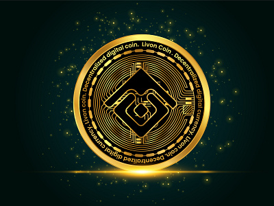Livon Coin | Cryptocurrency Logo & Coin Design | Client Work brand cryptocurrency coin cryptocurrency logo graphic design illustration logo ui vector website