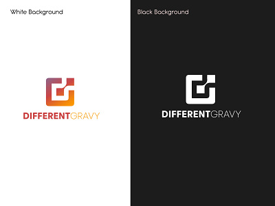 Different Gravy Logo Design || 2022 3d app logo branding corporate logo design graphic design illustration logo simple and minimal logo design typography ui ux vector website logo design