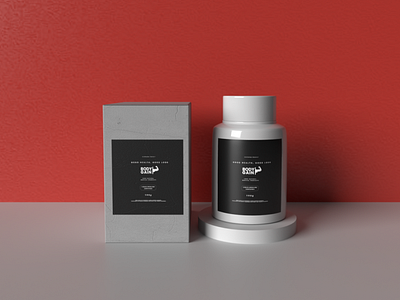 Body Gain || Product Mockup & Packaging Design || 2022 3d brand brand identity graphic design packaging design product mockup ui