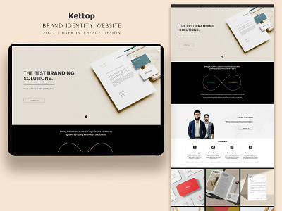 Kettop | Brand Identity Website Design | 2022