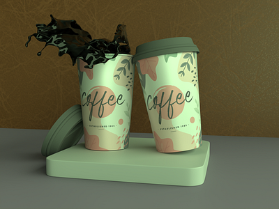 3d Coffee Mug Mockup | 2023 3d 3d mockup branding 3d visual design 3dsmax adverstiesment brand identity branding colors design dimension graphic design mockup typography ui vector vivid