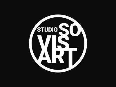 Logo Sovisart Studio branding design identity irenkolt logo sovisartstudio vector