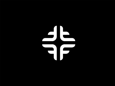 F letter logo black and white f letter logo f lettermark f logo logos minimal logos rebound rebound shot