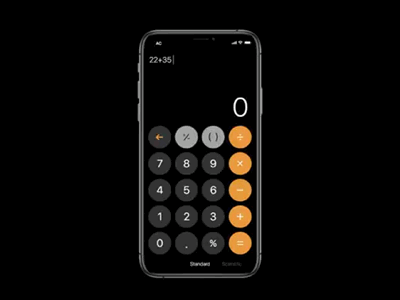 iOS Calculator- Making it better appdesign dailyinspiration dailyui design designinspiration dribbble graphicdesignui inspiration motivation theuiuxcollective ui uidesign uiinspiration uiux user interface userexperience ux uxdesign uxigers uxui