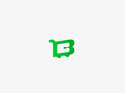 B Online shop branding design icon illustration illustrator logo web website