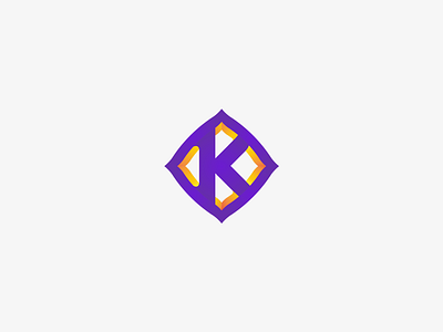 K Logo design icon illustrator logo