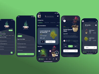 Plants Shop Application 3d android plant shop animation app design graphic design icon illustration logo plants plants ecommerce plants ecommerce app plants shop plants shop ui design plants shop xd design ui ux vector