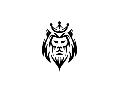 Lion King Face - For Sale! animal animal logo animals face icon king lion lion head lion king lion logo logo monogram