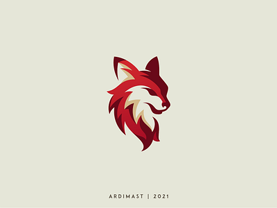 Fox Head - (Sold) animal art character design fox fox icon fox illustration fox logo foxes graphic head illustrator logo luxury luxury brand simple vector