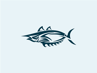 Ocean Art Tattoo - Triball animal art fish icon logo ocean tatto triball