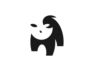 Rhino - Negative Space Logo (for sale!) animal branding clean golden ratio icon java logo rhino simple vector wild
