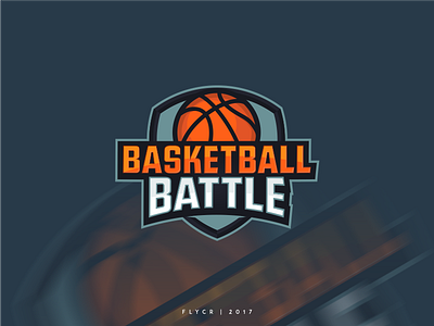 Basketball Battle basketball emblem game logo logo sport