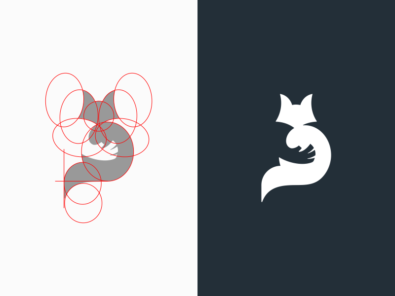 Fox Boarding - Negative Space (for sale) by Ardimas Tifico on Dribbble