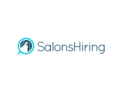 Salonshiring Logo Concept beauty branding girl hair job logo salon salons search