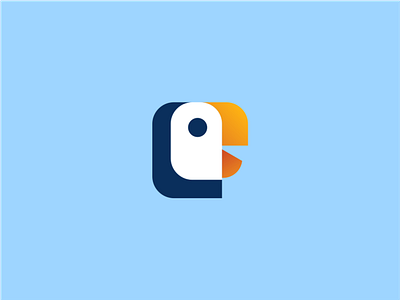 Toucan Icon app bird flat geometric icon logo marketing modern rounded square technology toucan voice voice assistant