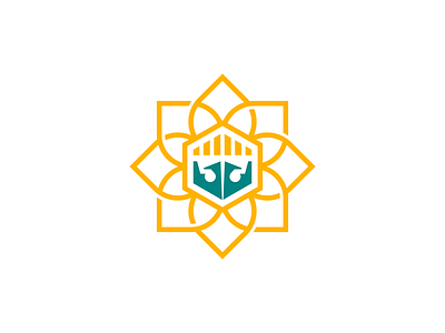 New Logo For Smk Muhammadiyah 1 Bantul high school logo modern monogram muslim outline outline icon school simple
