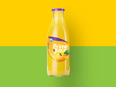Prime Juice juice logo orange prime juice