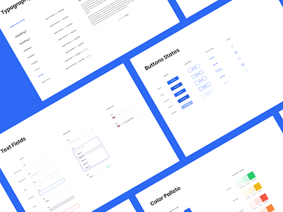 Style Guide for a Data Storage App data design desktop storage style guide ui ux web