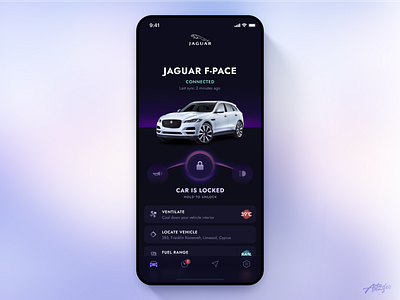 Jaguar Remote App Concept