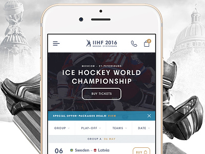 Mobile version: Ice Hockey World Championship 2016