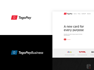 TegoPay cards conceal credit creditcard pay payments private secure service tego