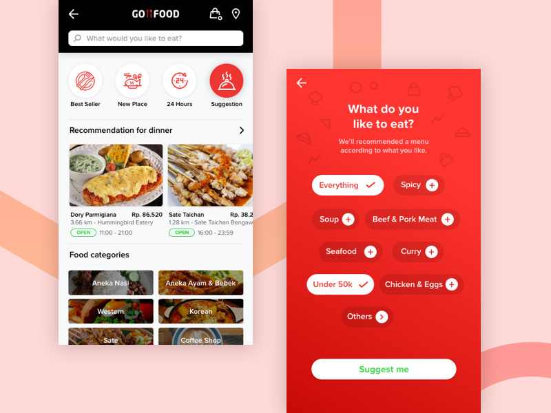 Gofood Designs Themes Templates And Downloadable Graphic Elements On Dribbble