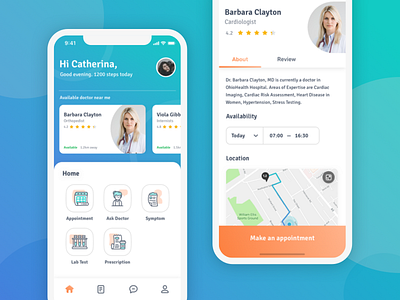 Healthcare Mobile App - Find Nearby Doctor