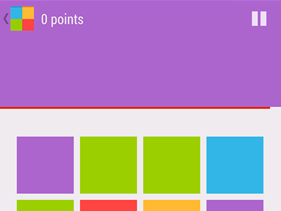 Squares android colours game squares