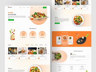 Restaurant Landing Page