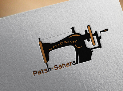 Patsh Sahara logo branding flat gorgeous logo logodesign logos minimal patsh sahara patsh sahara logo tailor logo tailoring typography vector
