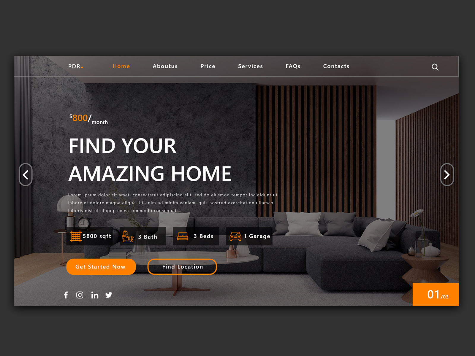 Real Estate Website UI Designs Concepts by Prabudevarajan on Dribbble