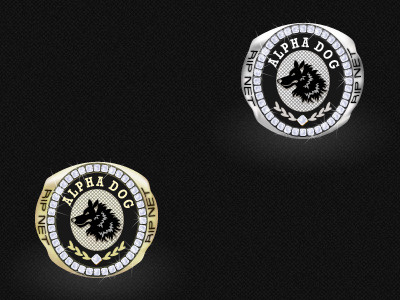 iPhone Game Rings badge game icon illustration photoshop ring vector