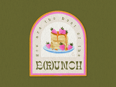 Brunch sticker