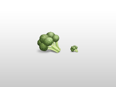 Broccoli green icon