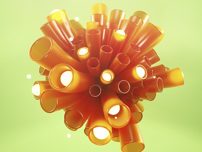 tubes c4d cinema4d colors octane tubes