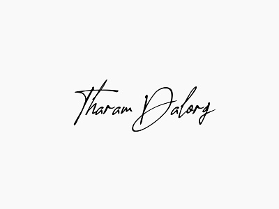 tharam branding design illustration logo