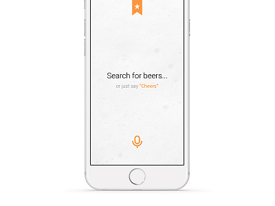 Bleary App app beer concept design ios search