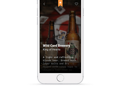 Bleary App app beer concept design details ios