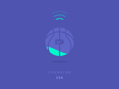 Charging... app ball basketball bluetooth charging nba nike sensors training wifi