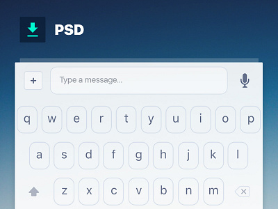 Custom keyboard [PSD]