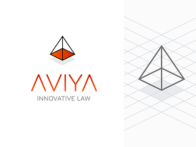 Aviya Law - Logo Design branding concept design flat icon identity illustration lettering logo minimal type typography vector