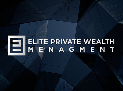 Elite Private Wealth Menagment Logo design flat icon illustration illustrator logo minimal photoshop typography vector